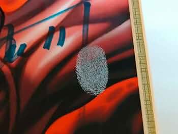 地上最強刃牙展ッ！高級複製原画 板垣恵介先生直筆サイン&拇印入り 地上最強刃牙展ッ！高級複製原画 板垣恵介先生直筆サイン&拇印